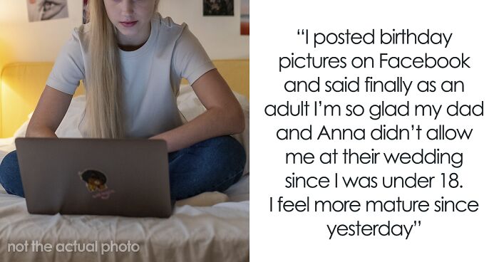 Teen Called A “Selfish Brat” For Exposing Why Dad And Stepmom Excluded Her From Wedding