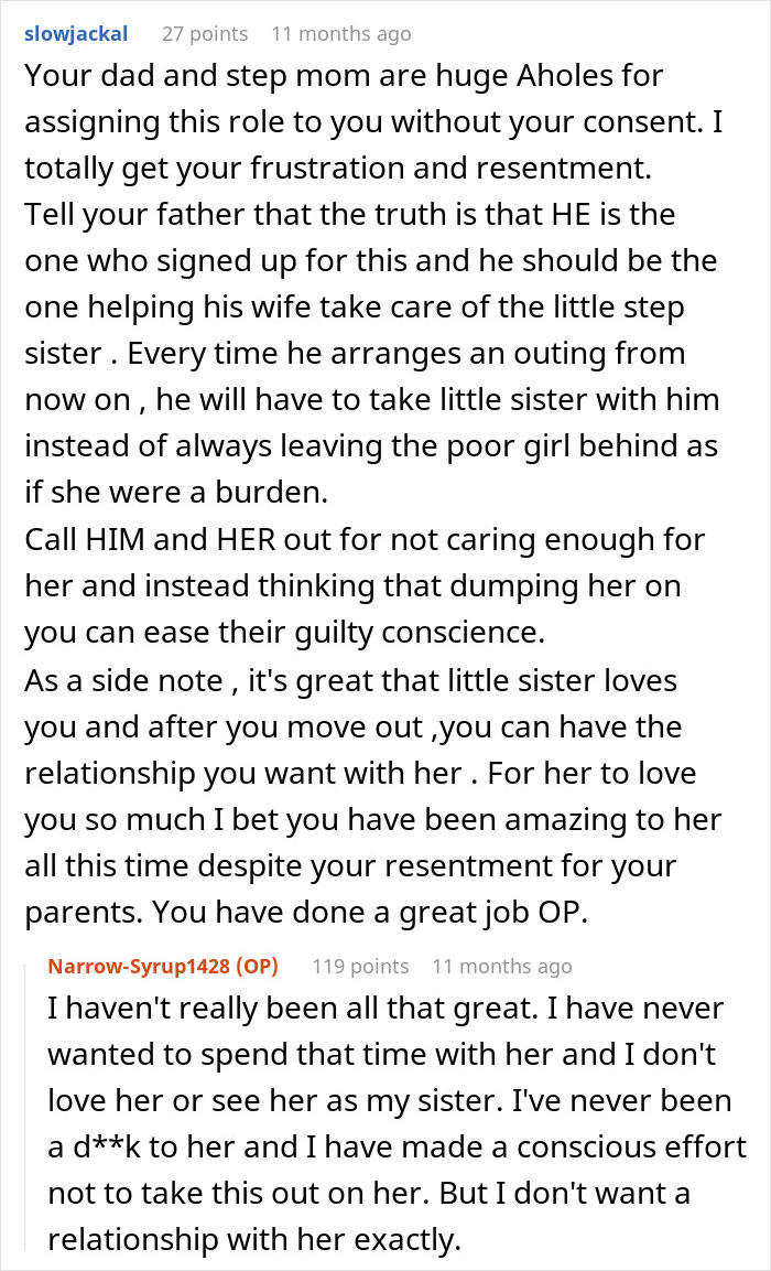 “What I Wanted Wasn’t Important”: Teen Resents Babysitting Her Special Needs Stepsister, Loses It “What I Wanted Wasn’t Important”: Teen Resents Babysitting Her Special Needs Stepsister, Loses It
