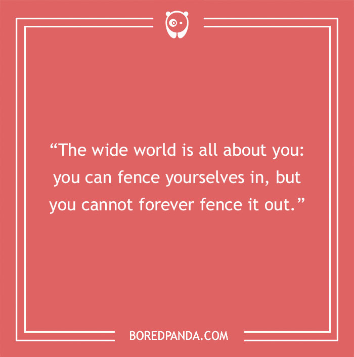 Tolkien quote about world