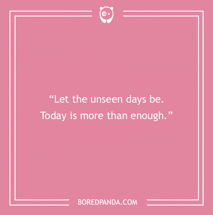 Tolkien quote about days