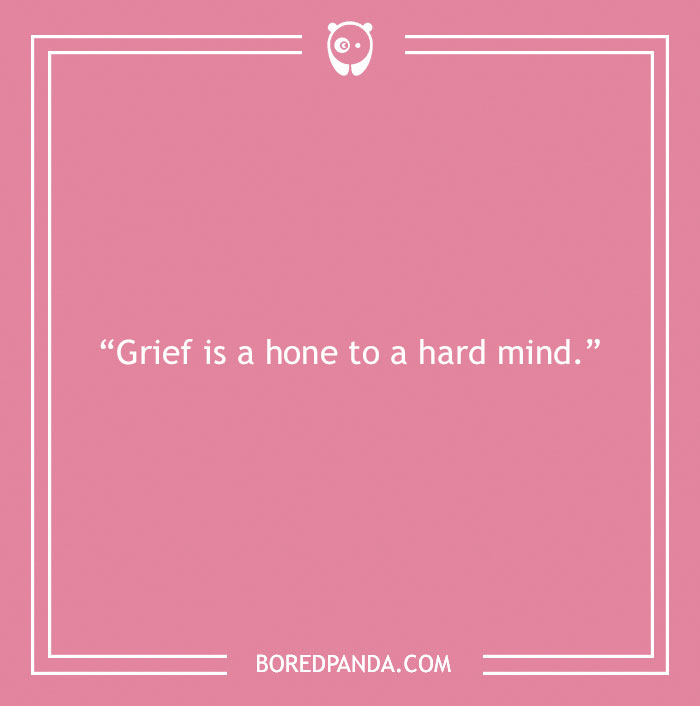 Tolkien quote about grief
