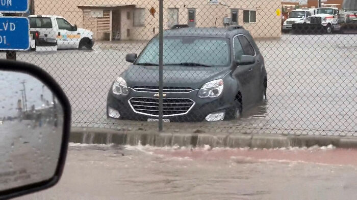 Earthquake And Storm Hit California, People Are Forced To Climb Trees To Escape Floodwaters And Mudslides