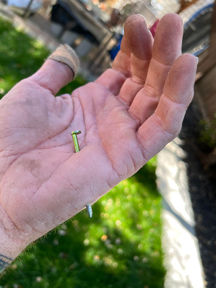 Shot A Nail Through My Hand