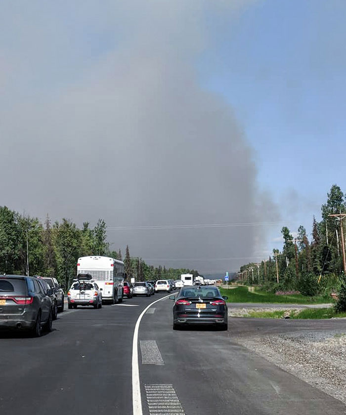 From My Recent Trip To Alaska. 5 Years In The Making, Been Wanting To Go Since I Was A Kid. I Rented A Car To Go To Denali, And The Road Was Closed From Wildfires