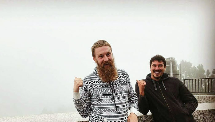 Here's Me And My Buddy At Mt. Rushmore