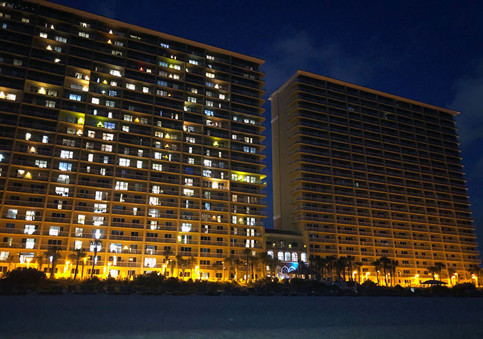 First Day On Vacation And Our Half Of The Hotel Doesn't Have Power. Guess Who Might Be Going Home Early