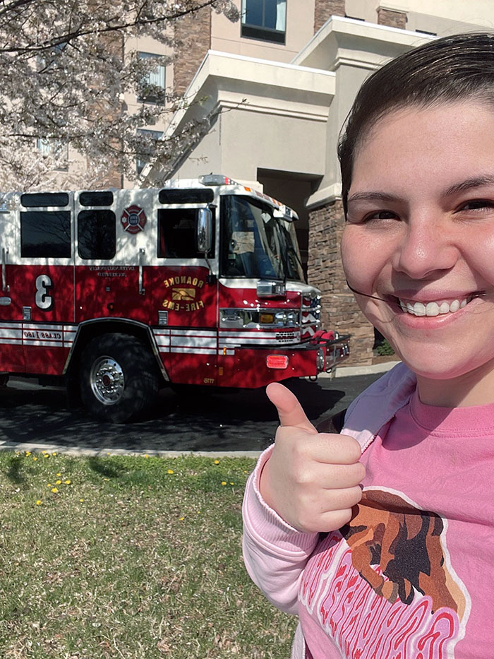 First Day Of My Month-Long Tour, And My Hotel Is On Fire