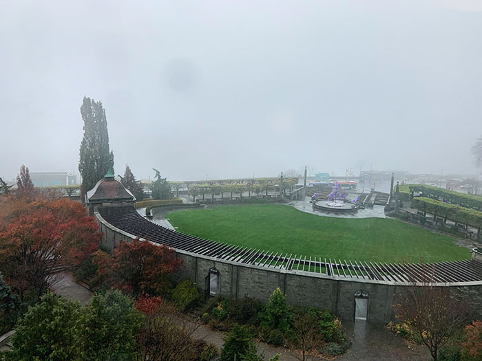 I Booked A "Falls View" Hotel Room Facing The Niagara Falls. I Can't See My View Because Of This Mist