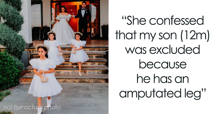 Man Guilted For Leaving Sister’s Wedding Over Son’s Exclusion, Asks The Internet For Help