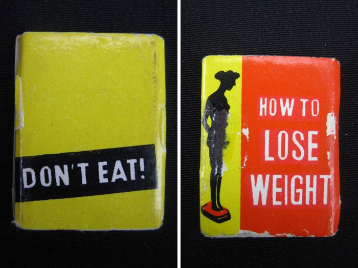 Vintage 1965 Slumber Party Barbie “How To Lose Weight” Miniature Book