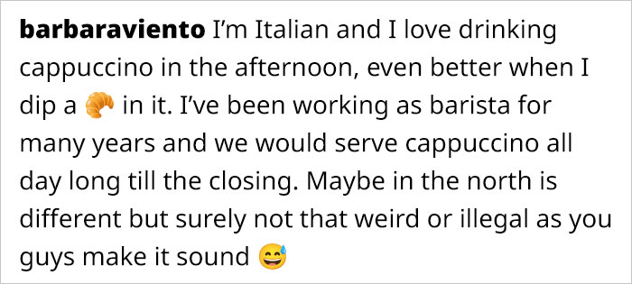 This Italian Woman Expressively Explains Why It&rsquo;s Inappropriate To Have A Cappuccino After Lunch