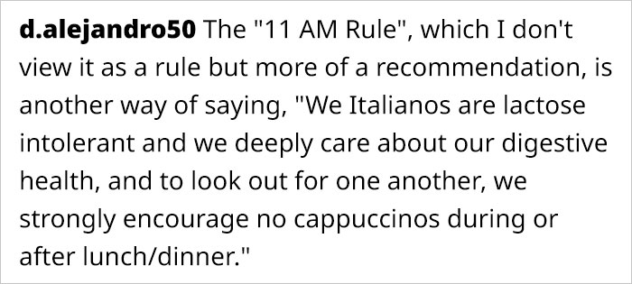 This Italian Woman Expressively Explains Why It&rsquo;s Inappropriate To Have A Cappuccino After Lunch