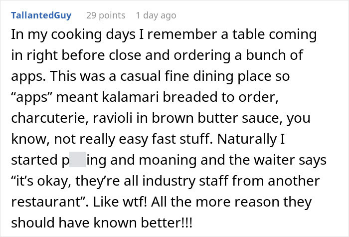 Woman Doesn&rsquo;t Get What&rsquo;s Wrong With Going To A Restaurant Before Closing, Gets A Reality Check