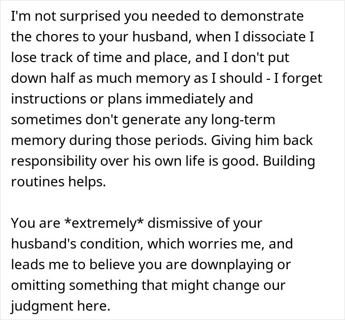 Woman Wonders If She Went Too Far Mimicking Lazy Husband’s Actions To Teach Him A Lesson Woman Wonders If She Went Too Far Mimicking Lazy Husband’s Actions To Teach Him A Lesson