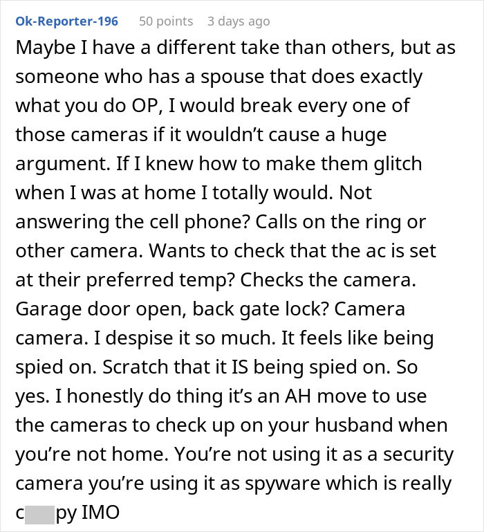 Woman Gets Suspicious After Noticing Cameras Are Glitching Only When Husband&rsquo;s Home Alone