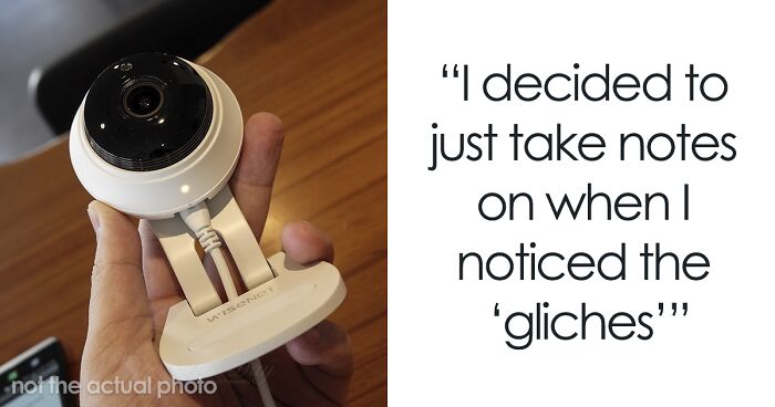 Woman Gets Suspicious After Noticing Cameras Are Glitching Only When Husband’s Home Alone