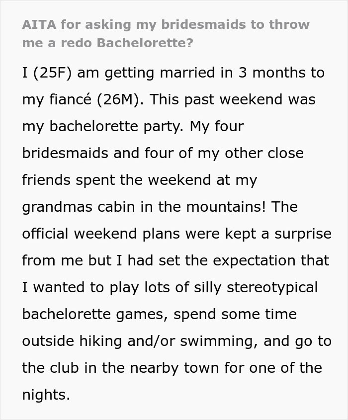 Upset Bride Left Stranded During Bachelorette Party Asks For A Redo After Friends Abandon Her