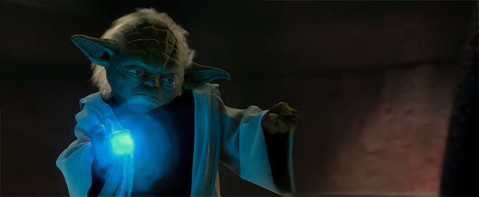 Yoda fighting