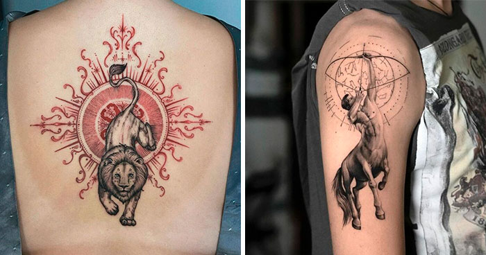 110 Zodiac Tattoos That Are Anything But Bland