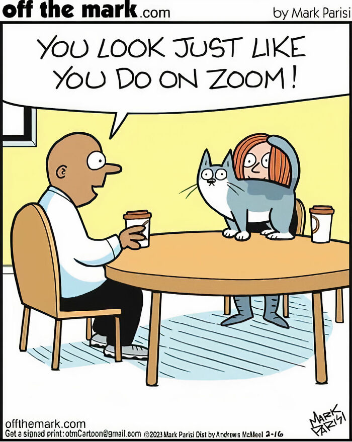 Hilarious ‘Off The Mark’ Comics By Mark Parisi With Dark Twists ( New Pics)