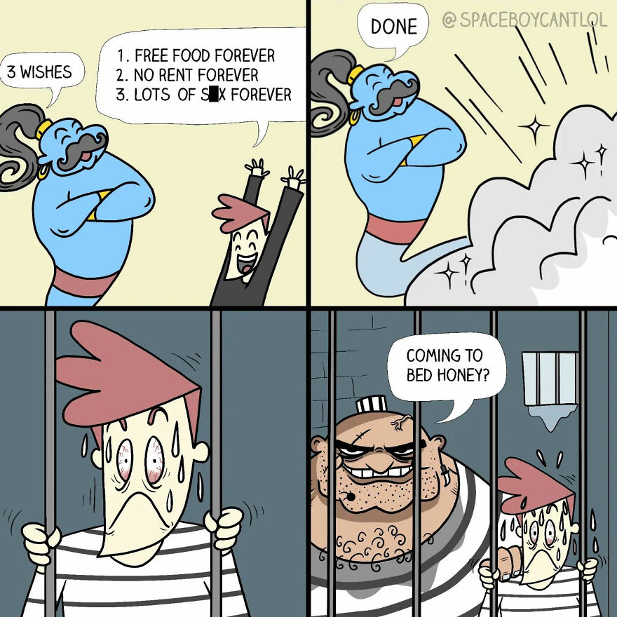 22 New Dark Comics With A Surprise Pop-Culture Twist By Spaceboycantlol