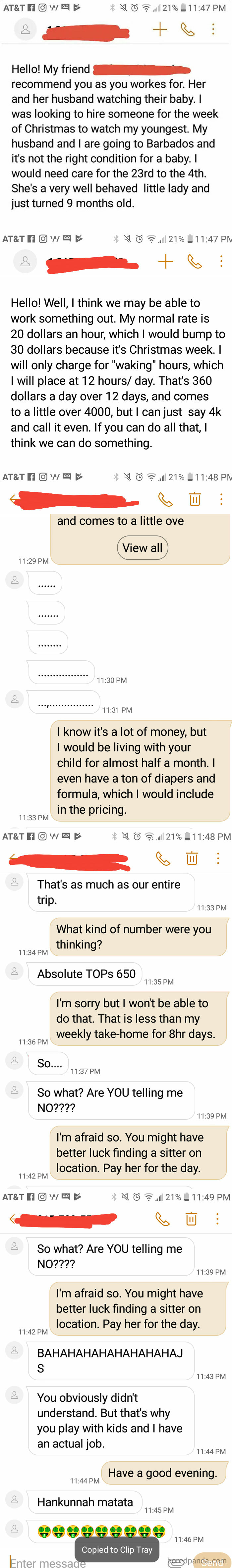 This Mom Looking To Ditch Her New Baby For The Holidays