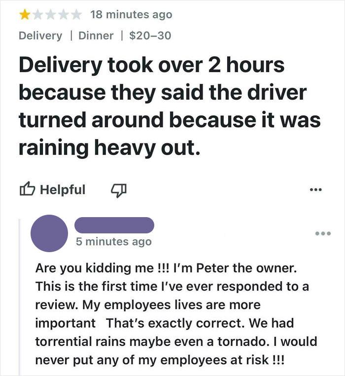 Karen Upset Because A Tornado Delayed Her Food