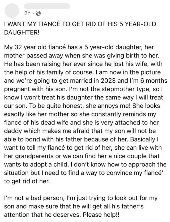 Karen Want To Get Rid Of Her Fiancé's 5 Years Old Kid