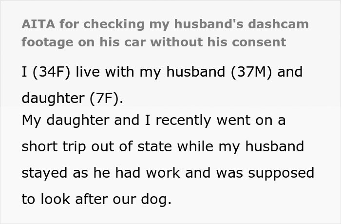 "Find A Farm And Have A Better Life": Woman Shocked After She Checked Husband's Dashcam Footage "Find A Farm And Have A Better Life": Woman Shocked After She Checked Husband's Dashcam Footage