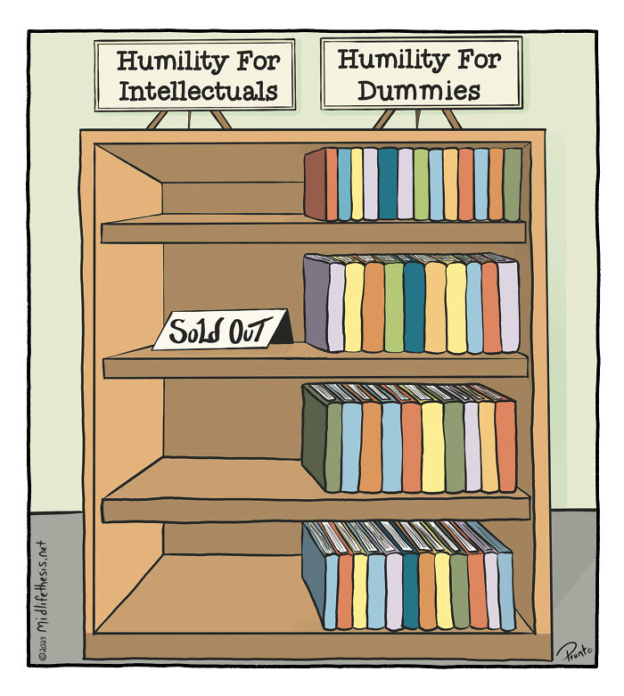 25 Single Panel Cartoons From The "Midlife Thesis" Comic Strip Series