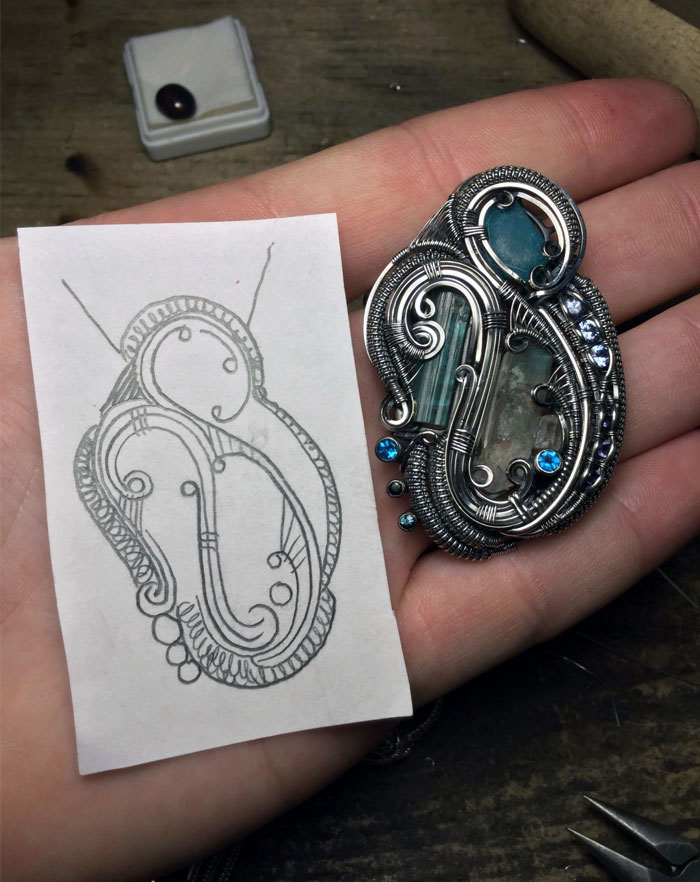 Here Is A Comparison Of My Original Sketch Compared To The Finished Product! Happy With How Accurate I've Been Able To Get On These