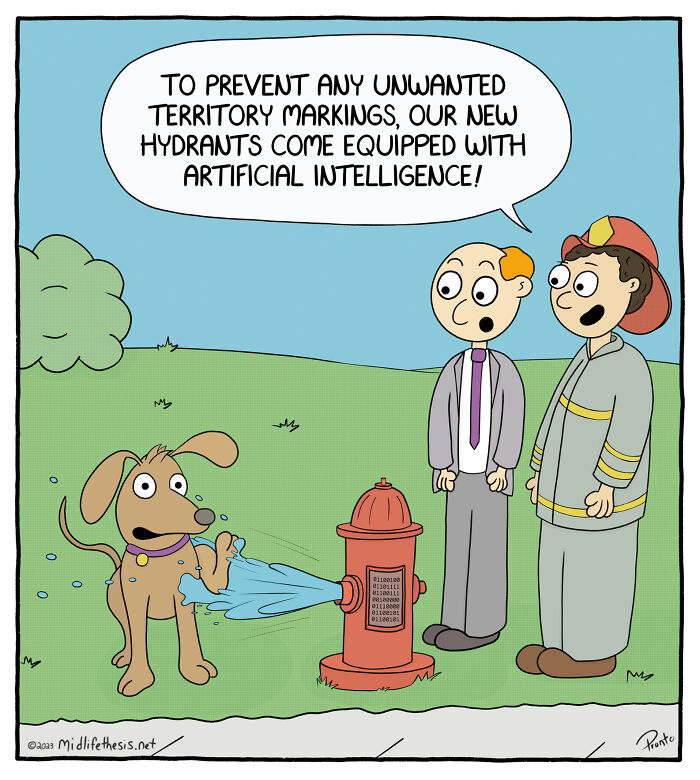 25 Single Panel Cartoons From The "Midlife Thesis" Comic Strip Series