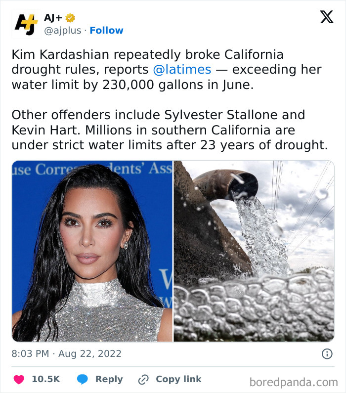 The Average Human In An Industrialized Country Uses About 1% Of That Per Month