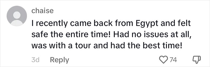 Woman Goes Viral For Revealing What Made Her Trip To Egypt A Nightmare