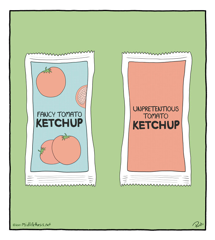 25 Single Panel Cartoons From The "Midlife Thesis" Comic Strip Series