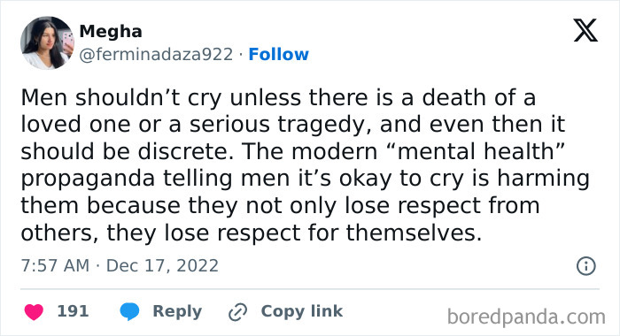 This Mindset Is How So Many Boys Grow Up Emotionally Stunted/Violent, Let Them Feel!!