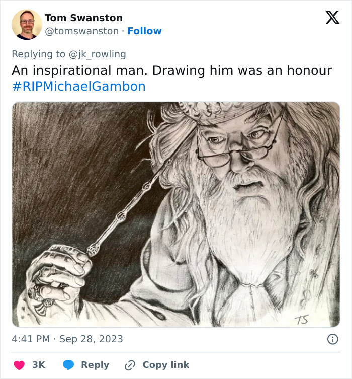 Daniel Radcliffe, JK Rowling And Other Celebs Pay Moving Tributes To Dumbledore Star Michael Gambon