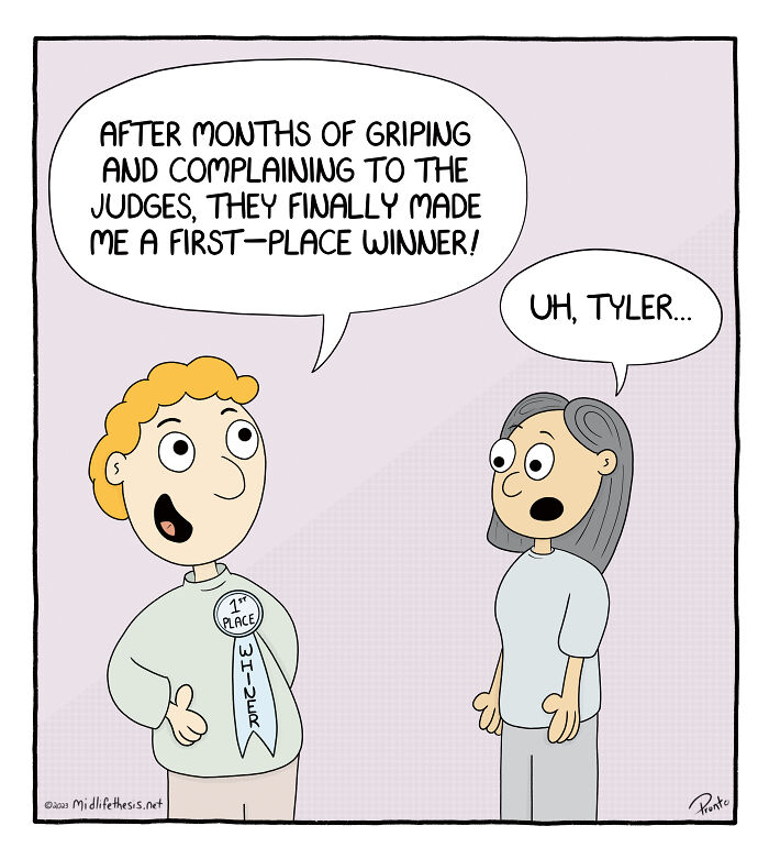 25 Single Panel Cartoons From The "Midlife Thesis" Comic Strip Series