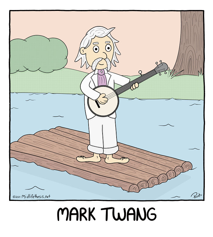 25 Single Panel Cartoons From The "Midlife Thesis" Comic Strip Series