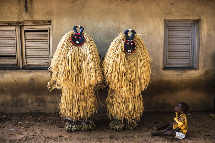 A photo of African Goli Dancers