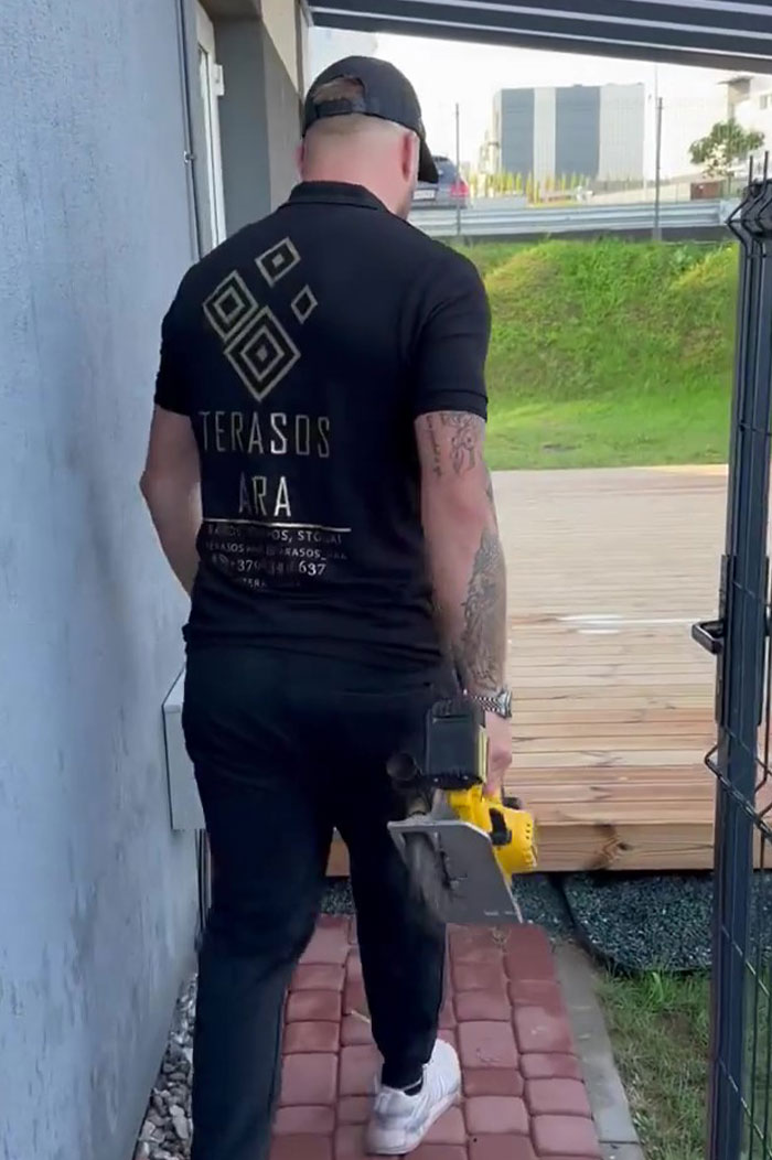 Builder Destroys Beautifully Done Terrace After Client Didn't Pay For It For Over 3 Weeks Builder Destroys Beautifully Done Terrace After Client Didn't Pay For It For Over 3 Weeks