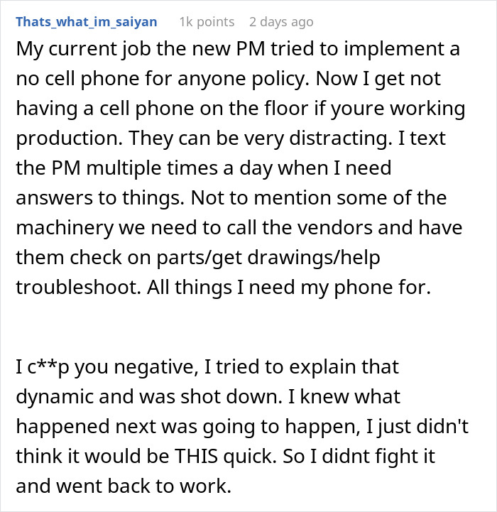 &lsquo;No Phone&rsquo; Rule Leaves Company Regretting Their Choices And Losing $100k