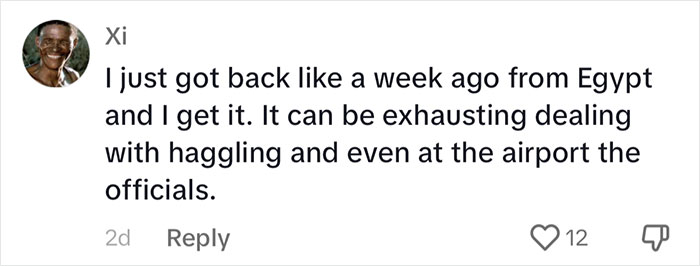 Woman Goes Viral For Revealing What Made Her Trip To Egypt A Nightmare