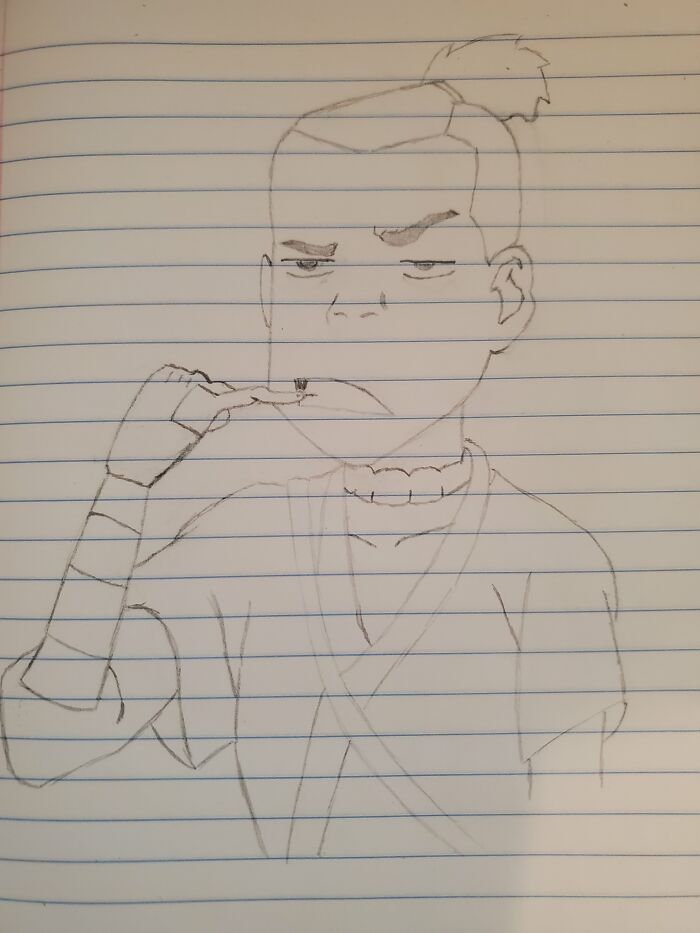 I Draw A Little When I Get Bored