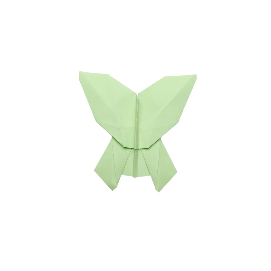 I Made Over 1000 Origami Butterflies (22 Pics)
