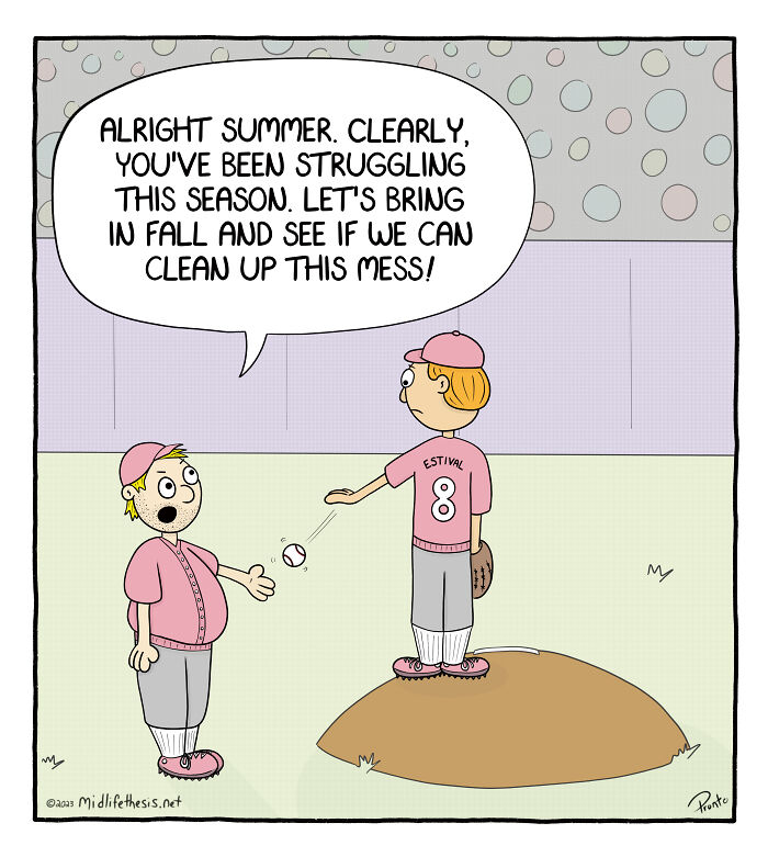 25 Single Panel Cartoons From The "Midlife Thesis" Comic Strip Series