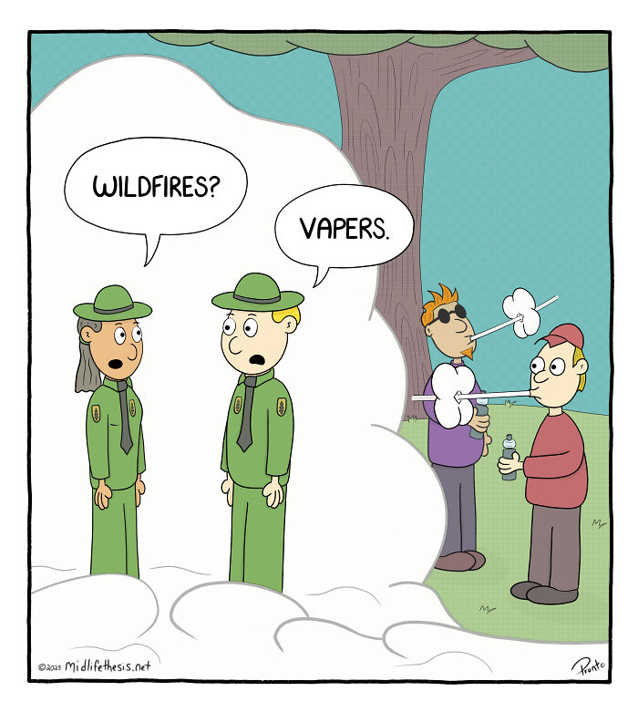 25 Single Panel Cartoons From The "Midlife Thesis" Comic Strip Series