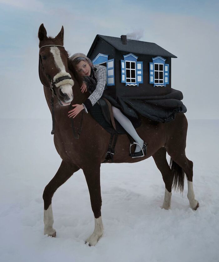 Artist Gained 4.3m Followers By Taking Bizarre And Thought-Provoking Photos (46 New Pics)