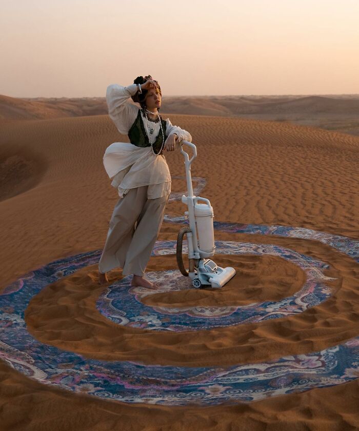 Artist Gained 4.3m Followers By Taking Bizarre And Thought-Provoking Photos (46 New Pics)