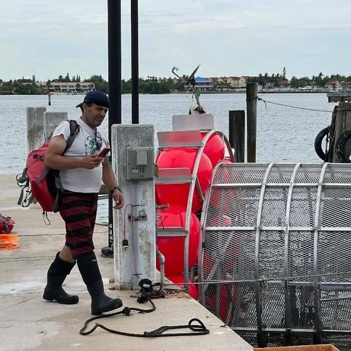 Florida Man Tries To Cross Atlantic In A Hamster Wheel, Faces Federal Charges